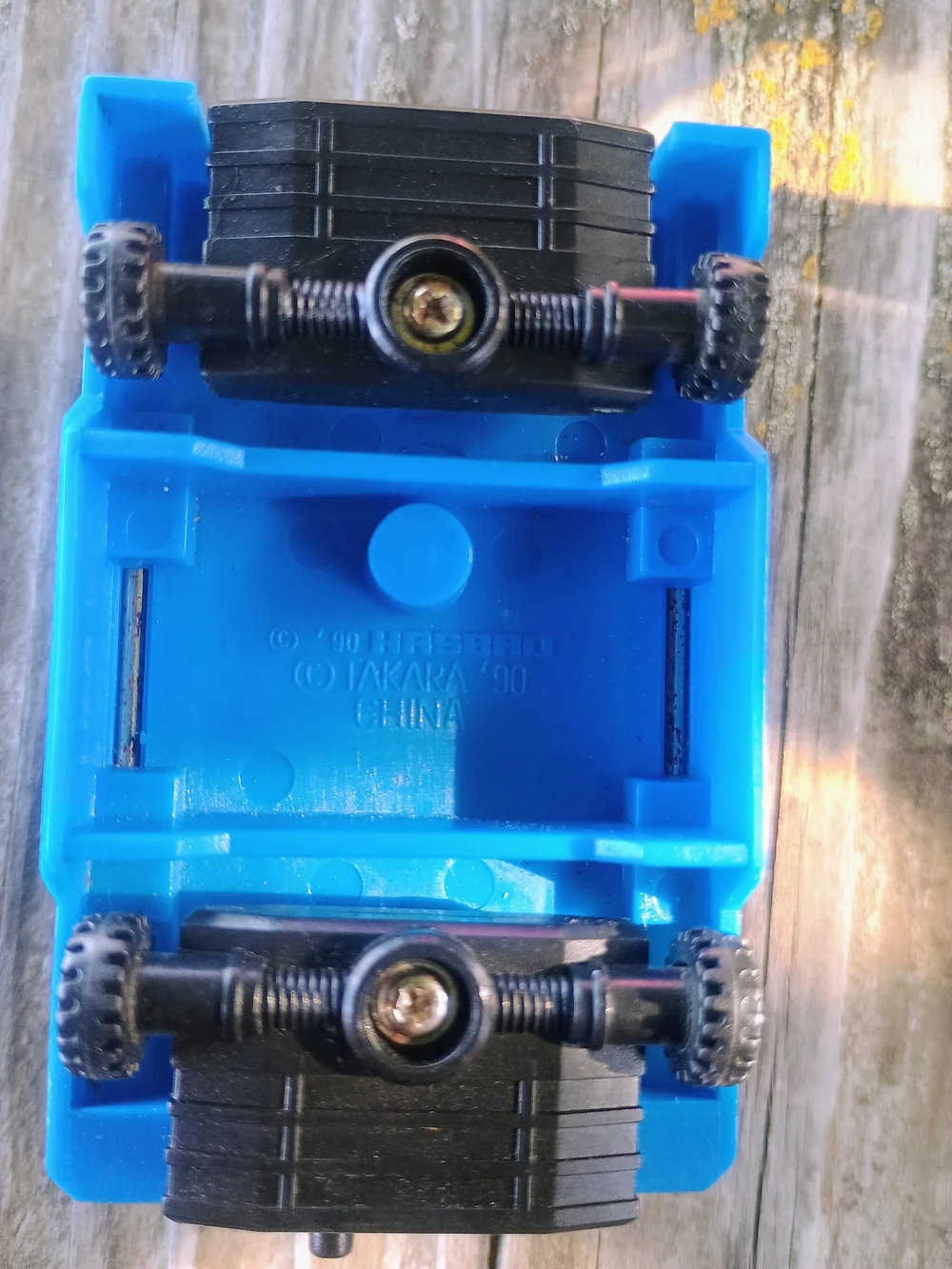 Transformers original vintage micromasters tanker transport rear half Takara 90s